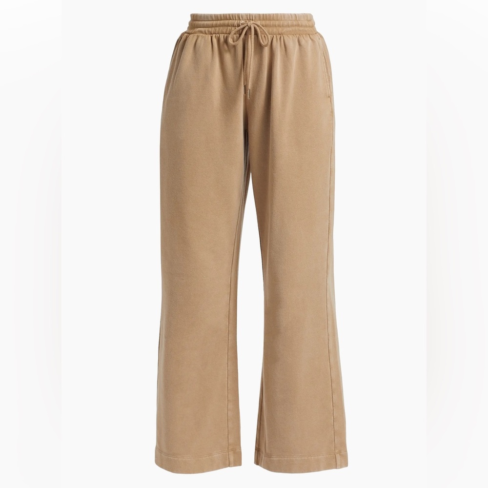 Stellae Dux Cotton-Blend Crop Sweatpants Size XS